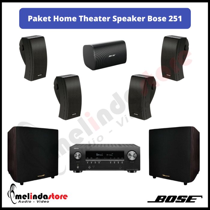 Paket Home Theater Speaker Bose 251 | Home Theater 5.2 Paket Home Theater Speaker Bose 251 | Home Theater 5.2
